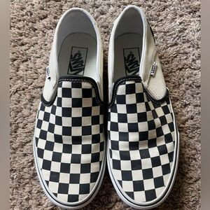 Vans Classic Slip-On Checkerboard Shoe
